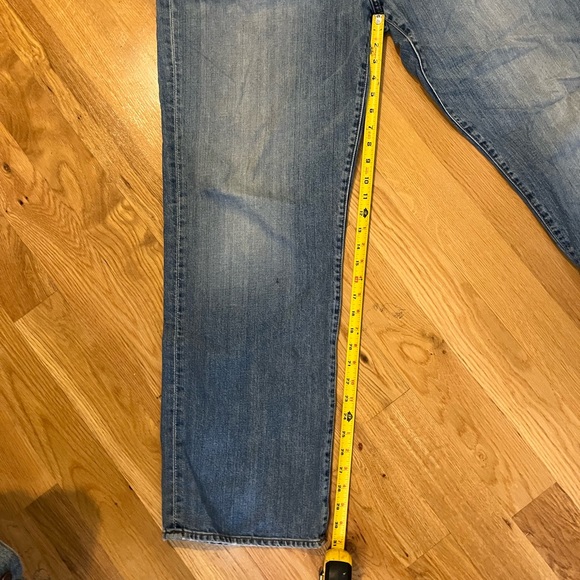 Men’s Vintage Lucky Brand Denim Jeans. 38” waist 31” inseam. Made in USA - Picture 8 of 9